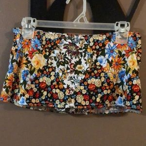 Bikini skirted bottom